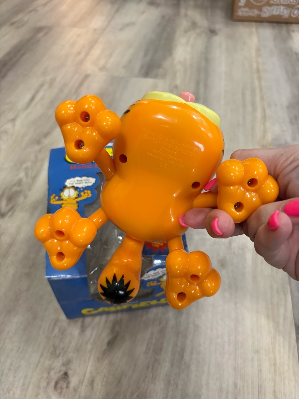 NIB Vintage Pollenex Garfield Hand Held Massager Collectible - Picture 4 of 5